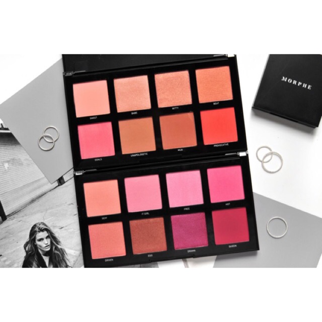 MORPHE 8W WARM MASTER BLUSH PALETTE