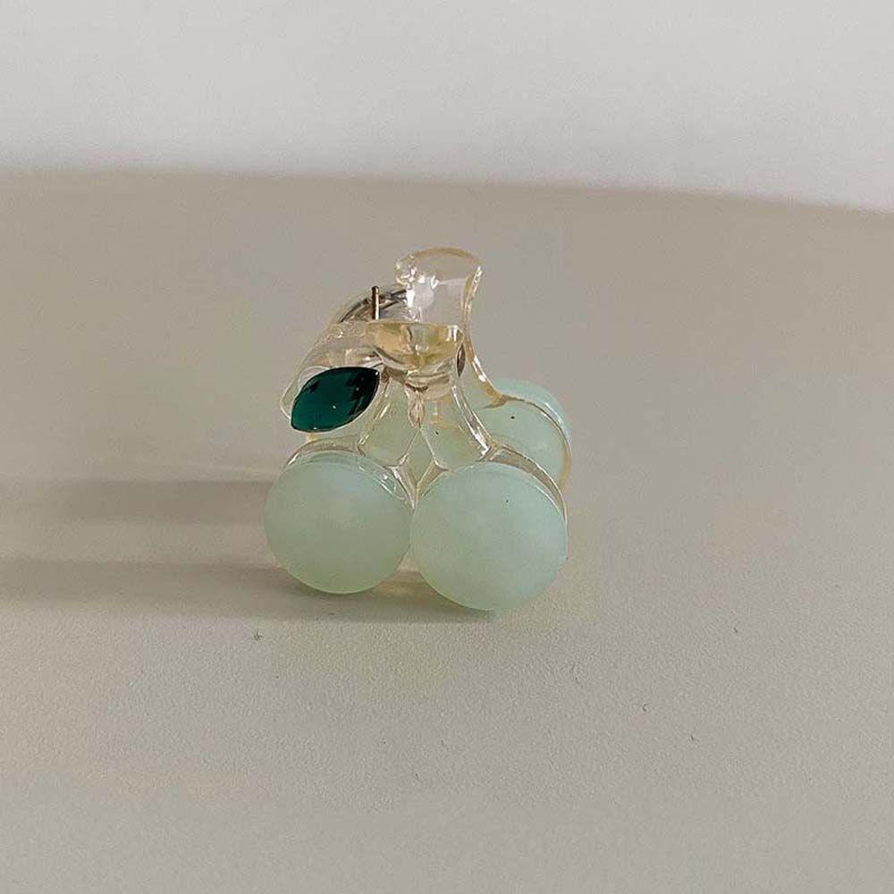 TWINKLE Kẹp Tóc Mini Họa Tiết Da Báo Đính Đá Thời Trang