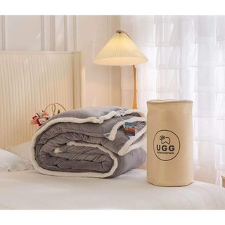 Chăn lông siêu tuyết 4 lớp UGG