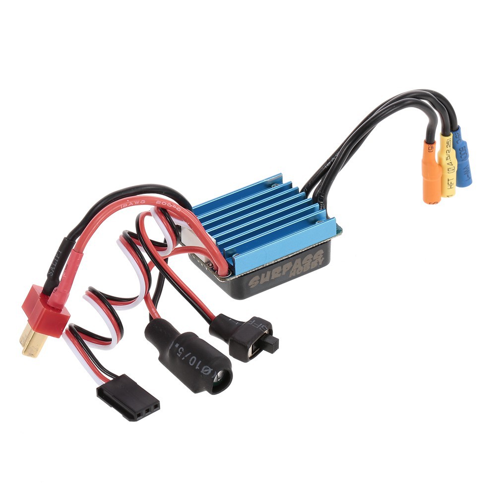 Bộ động cơ không chổi than không cảm biến SURPASS HOBBY 2435 4500KV và ESC không chổi than 25A