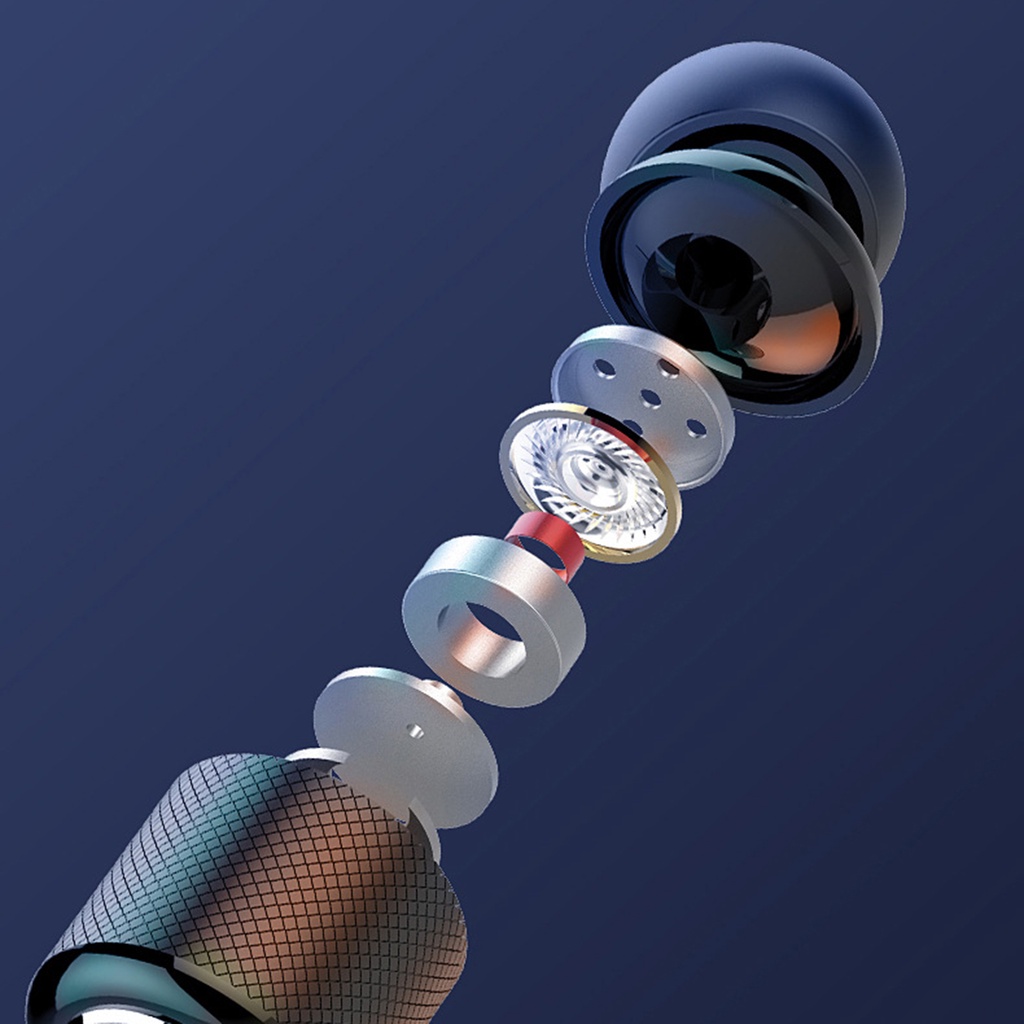 Tai nghe ko dây kết nối Bluetooth 5.1 tích hợp nam châm/thẻ TF cho Android/IP