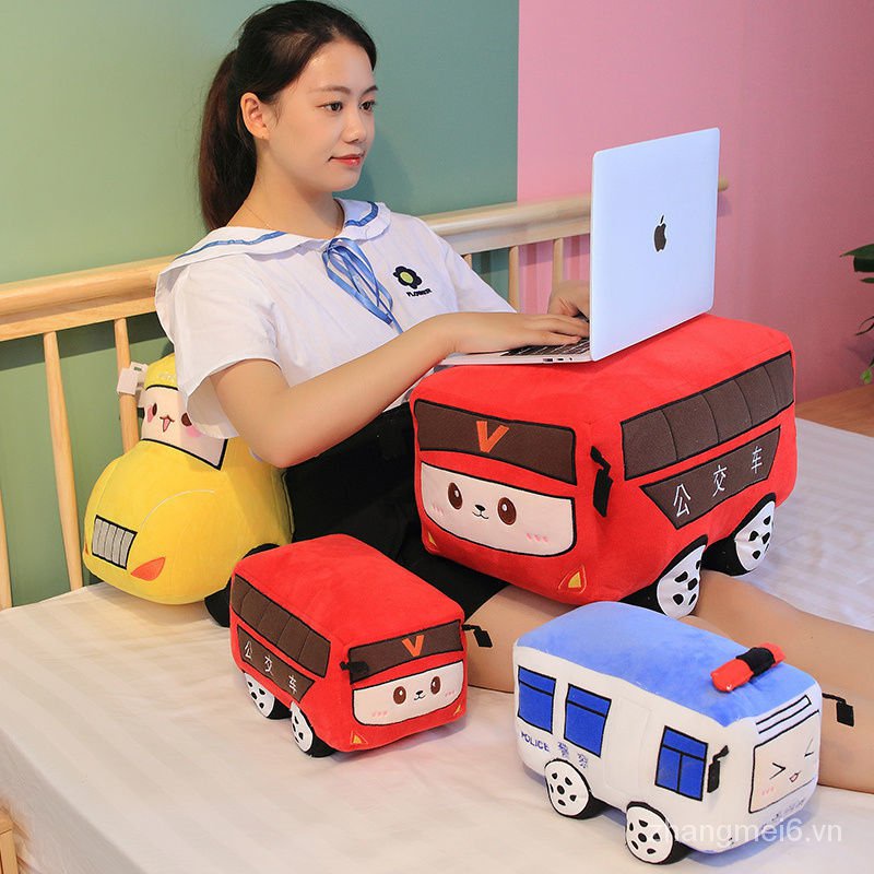 Gối ôm nhồi bông hình xe hơi dễ thương sáng tạo