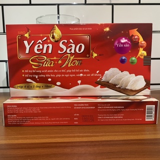 Siro Yến Sào Sữa Non giúp bé ăn ngủ ngon, tiếu hóa tốt, tăng đề kháng - 20 ống 