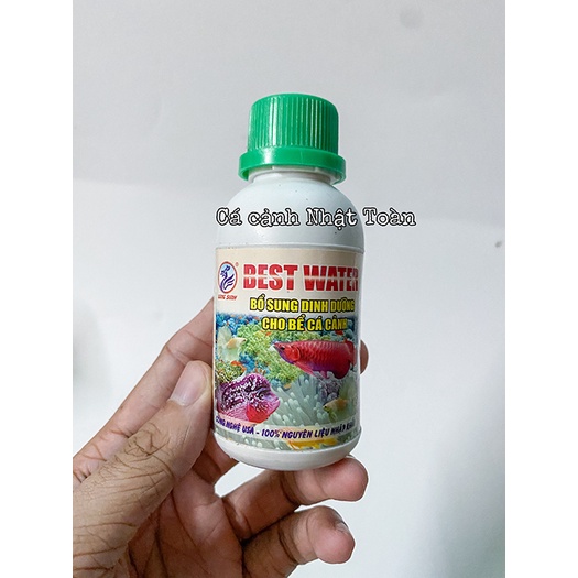 BEST WATER USA BỔ SUNG DINH DƯỠNG CHO HỒ CÁ CẢNH 100ML