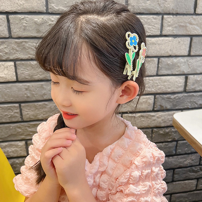 Kẹp Tóc Hình Đuôi Nàng Tiên Cá Phong Cách Disney Xinh Xắn Cho Bé Gái