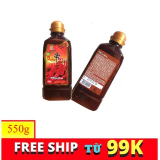 [FREESHIP 99K TOÀN QUỐC Sốt Ớt Kapsasin Hàn Quốc Cấp Độ 7 Chai 550gr