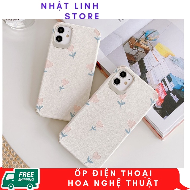 Ốp Lưng iphone Hoa Nghệ Thuật 6s/6plus/6splus/7/8/7plus/8plus/x/xs/xsmax/11/11promax/12/12promax AG-4