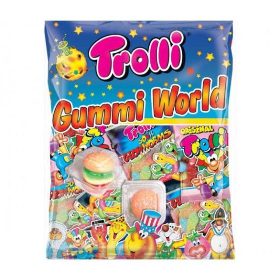 Kẹo dẻo Trolli Gummi World 230gr (Gói hỗn hợp)