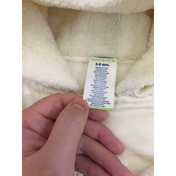 Túi ngủ đông hàn cho bé tiện lợi size 3-6month