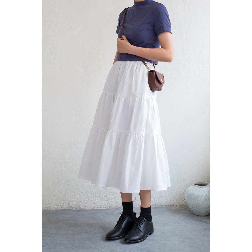 [Mã FAMAYWA giảm 10K đơn 50K] Chân Váy Dài Vintage Xếp Ly 3 Tầng Chất Voan Ulzzang Hot Trend - VIETCEN | BigBuy360 - bigbuy360.vn