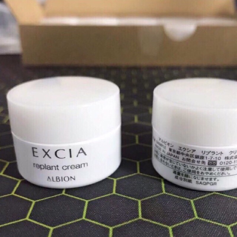 Kem dưỡng da tái tạo và chống lão hóa vượt bậc Albion EXCIA REPLANT CREAM 3,5g
