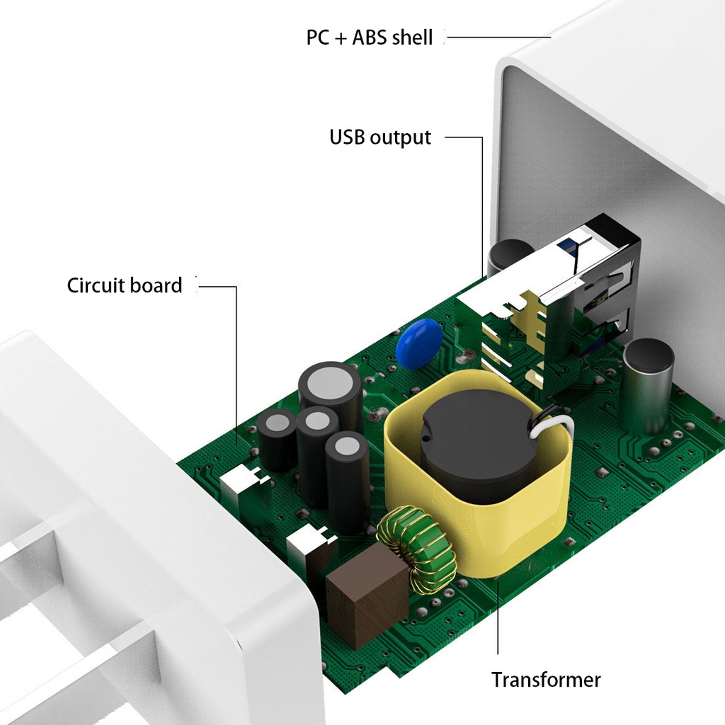 Củ Sạc Nhanh Lokfotek T03 Qc3.0 Kết Nối 1 Cổng Usb