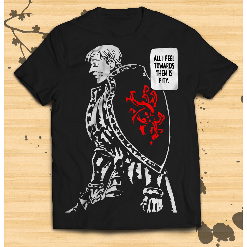 HOT🔥 Áo Phông SEVEN DEADLY SINS SIN OF PRIDE ESCANOR mẫu mới cực chât