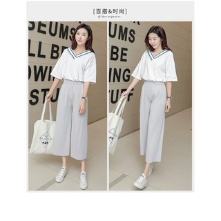 [ODER] Quần ống rộng xếp ly (có ảnh thật)