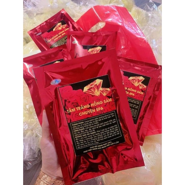 Tắm trắng hồng sâm