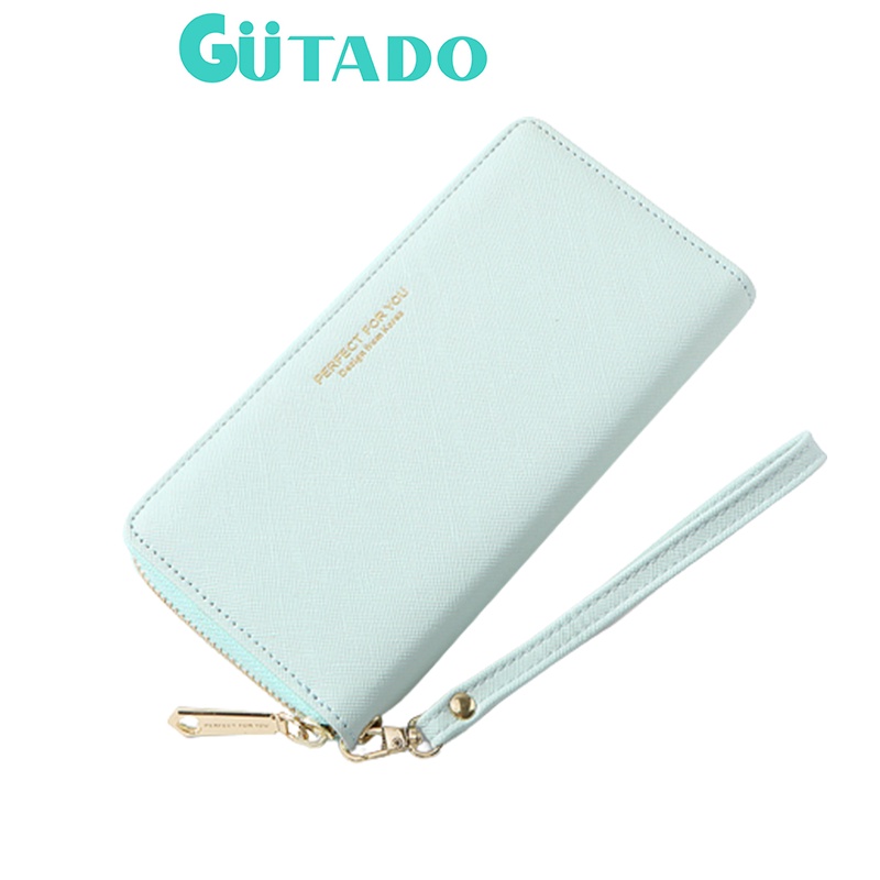 Ví nữ dài cầm tay thời trang PERFECT FOR YOU đựng tiền điện thoại da cao cấp dự tiệc sang trọng PFY07 - GUTADO