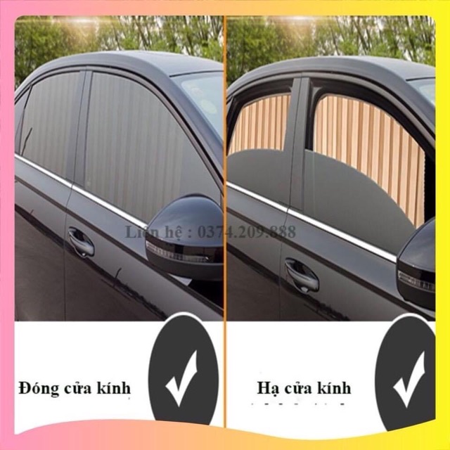 Rèm Cửa Ô Tô Vải Che Nắng Có Gắn Nam Châm – Bộ 4 Rèm 4.6 106 Đánh Giá 327 Đã Bán T