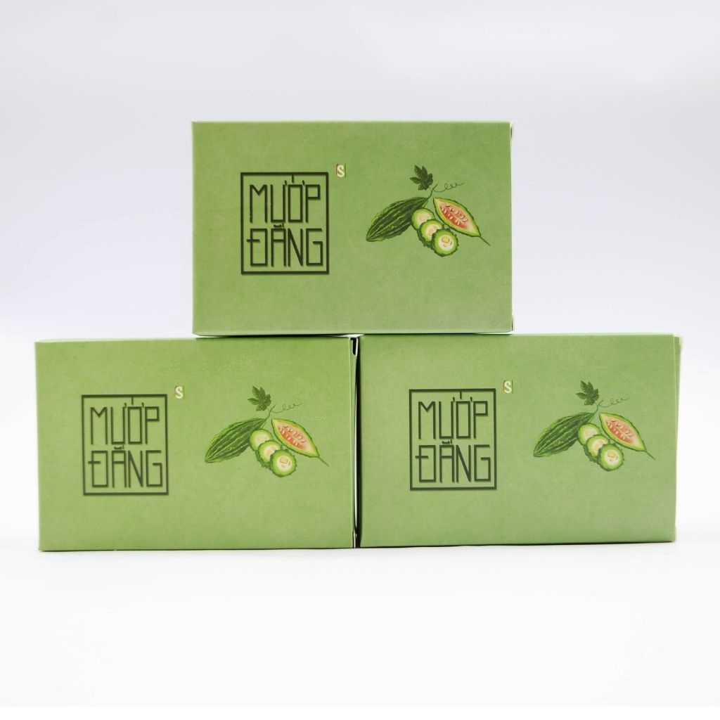 Xà Bông Mướp Đắng Thiên Nhiên Sinh Dược (100gr)- Xà Phòng Làm Giảm Mụn , Viêm Lỗ Chân Lông