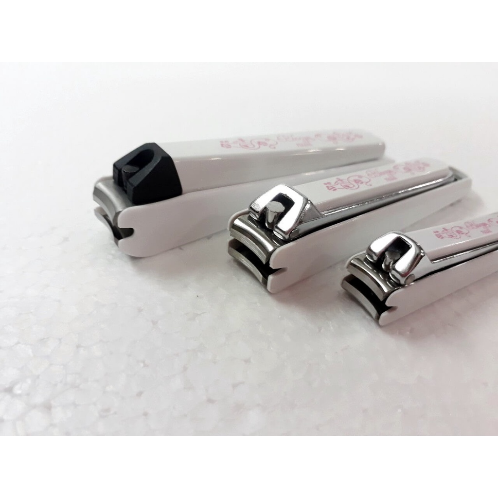 [Hỏa Tốc HN] Bấm móng tay inox mẫu hoa văn KAI cỡ nhỏ Nội địa Nhật Bản