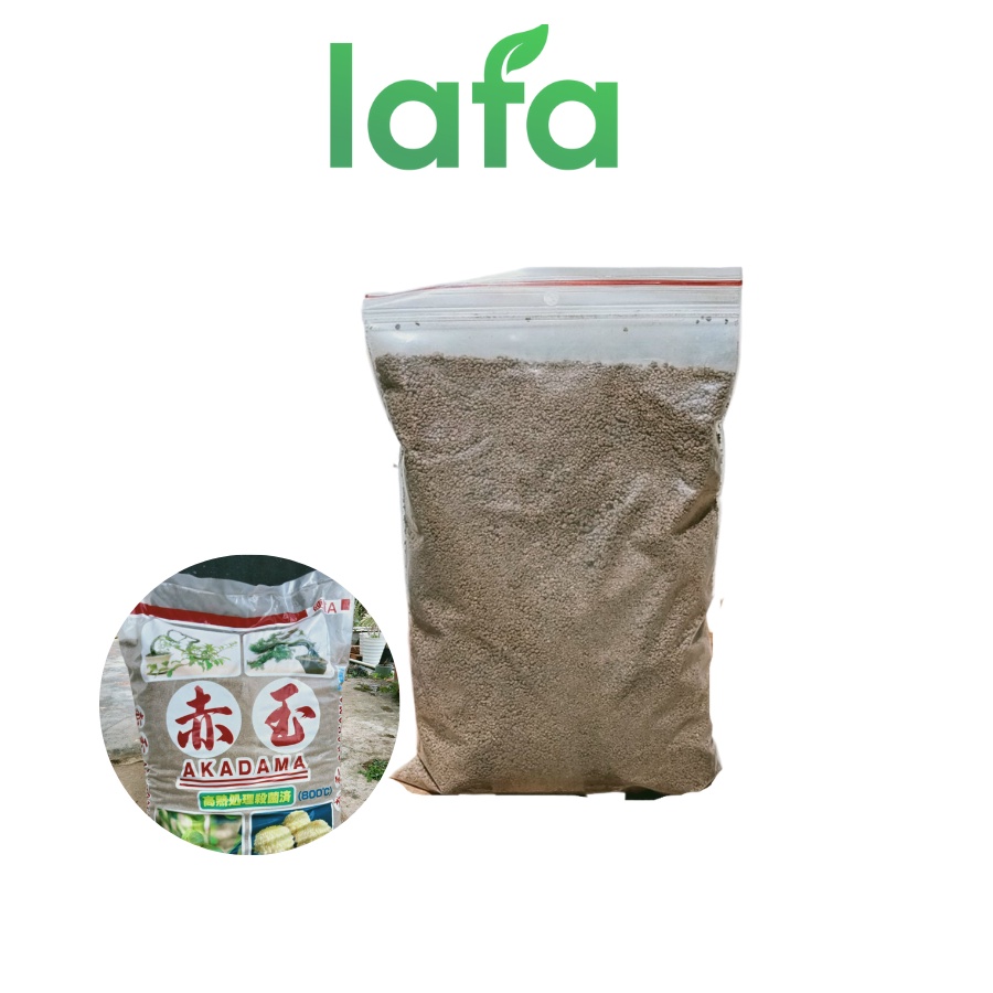 Đất nung Akadama Nhật Bản, đất trồng cây bonsai, sen đá, kiểng lá, 1 gói 0,3kg
