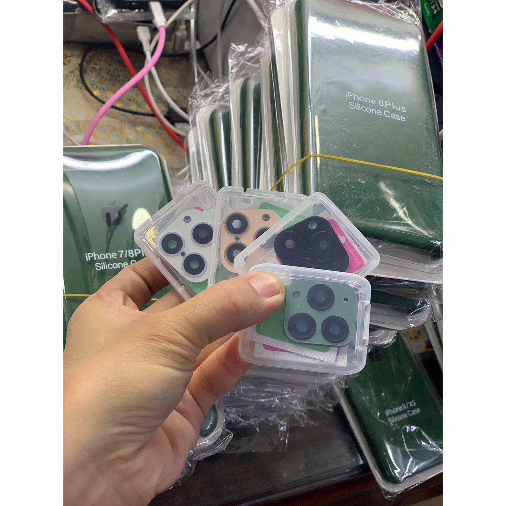 Miếng Dán Độ Camera Iphone  X, Xs lên 11 Pro, Xs Max lên 11 Pro Max Siêu Đẹp