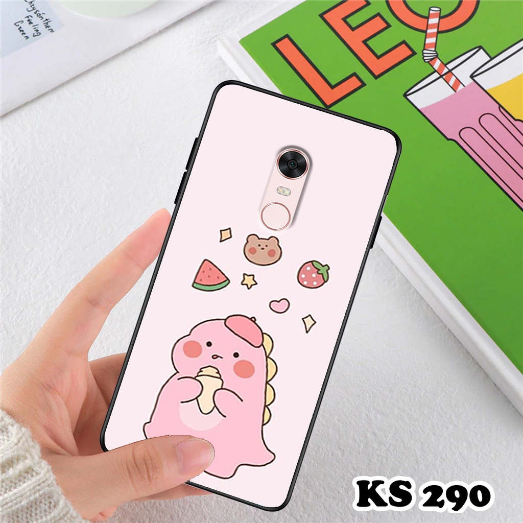 Ốp lưng Xiaomi Redmi 5 - Redmi 5A - Redmi 5X - Redmi 5 Plus - Ốp in hình khủng long,dinosaur dễ thương