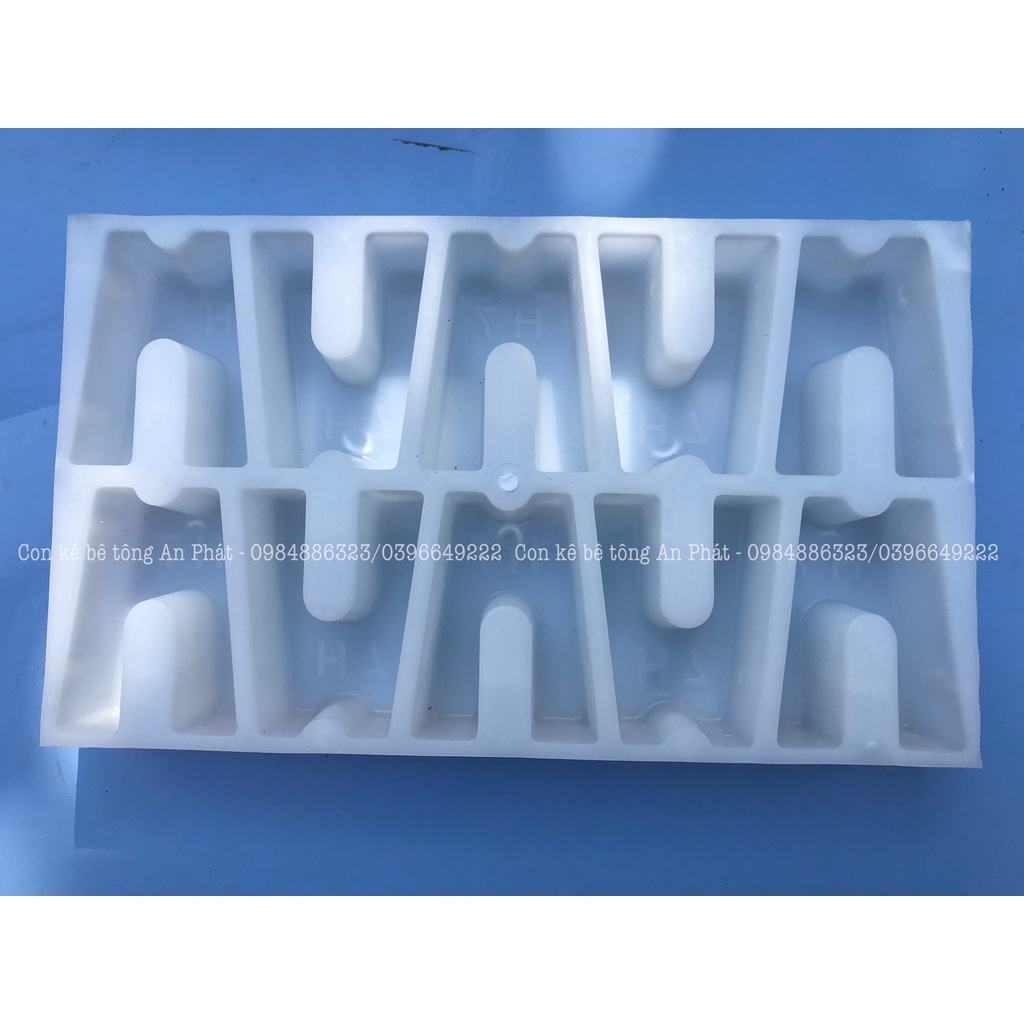 Khuôn nhựa đúc con kê bê tông H7 (70mm) dùng kê thép sàn lớp trên khi đổ bê tông siêu bền chất lượng
