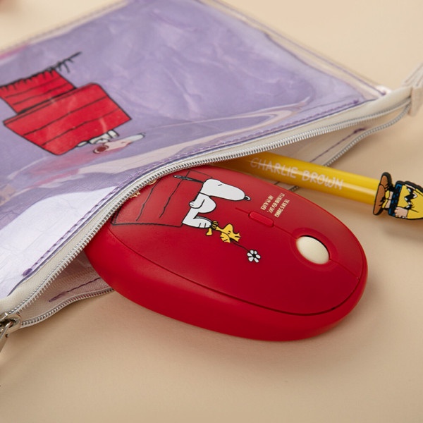 Chuột Bluetooth Không Dây 2.4Ghz HìNh Snoopy Dễ Thương