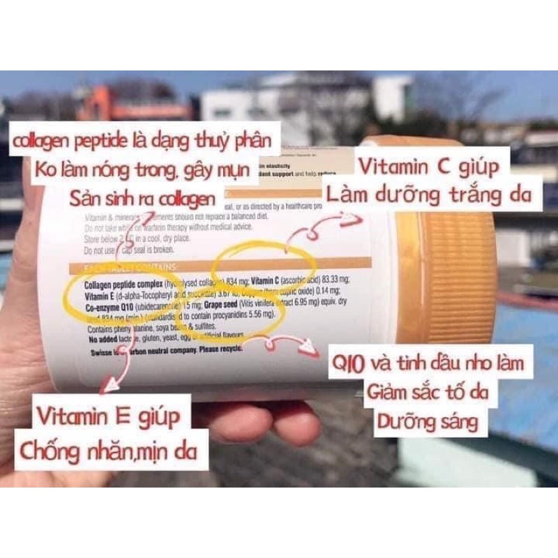Swisse Beauty Collagen Glow 60 viên - Viên uống đẹp da collagen Glow Swisse | BigBuy360 - bigbuy360.vn