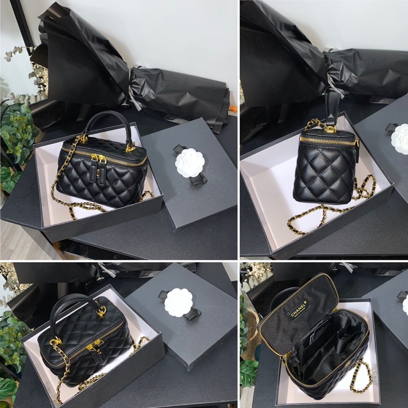 Túi đeo chéo nữ CN cốp mini Full Hộp kèm nơ hoa