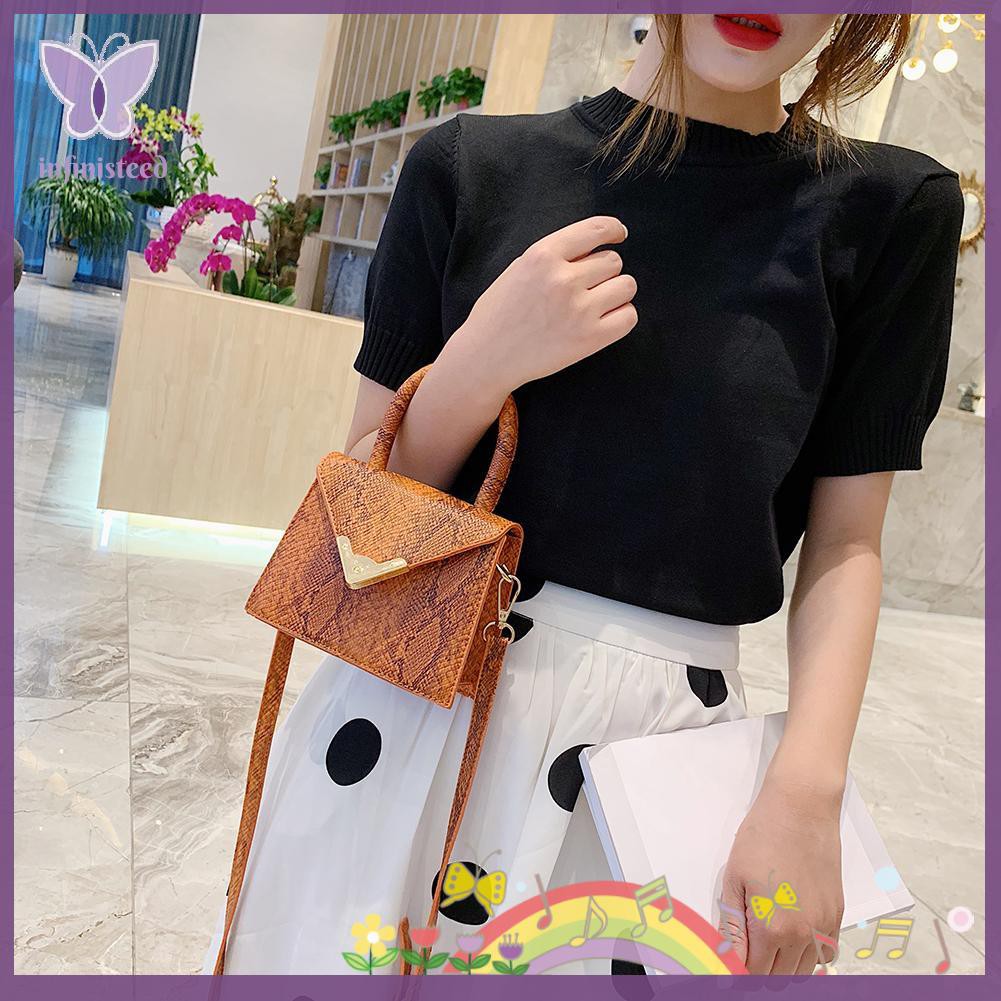 Túi Xách Họa Tiết Da Rắn Cho Nữ | BigBuy360 - bigbuy360.vn