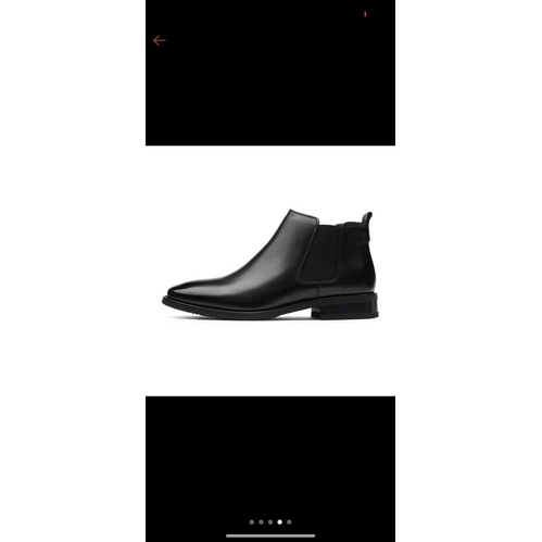 Giầy cao cổ nam da trơn bốt da trơn nam kèm video)