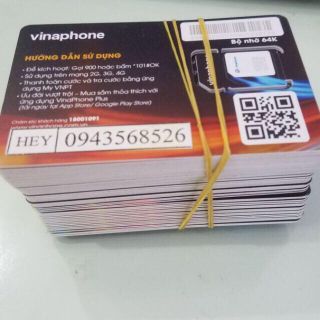 Sim 4G Viettel và Vinaphone giá sỉ - Chưa dịch vụ - mua về dùng ngay