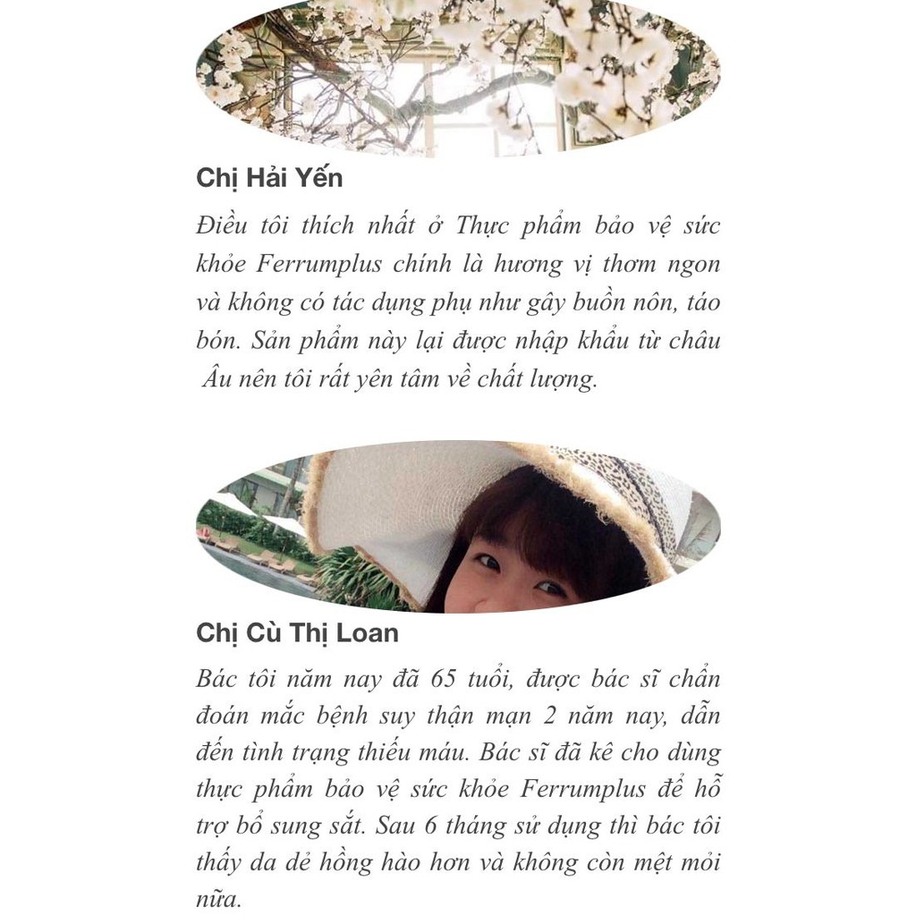 Siro sắt Ferrumplus 120 ml  - Bổ sung Sắt cho mọi đối tượng, không tanh, không táo bón