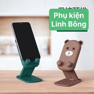 Kệ giá đỡ điện thoại/ipad hình Thú dễ thương, có thể gấp gọn tiện lợi