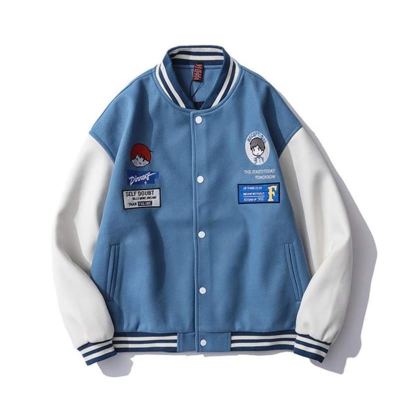Áo bomber Áo khoác nỉ khoá nút Cardigan Cotton cao cấp  trần bông dày mịn form Unisex nam nữ .