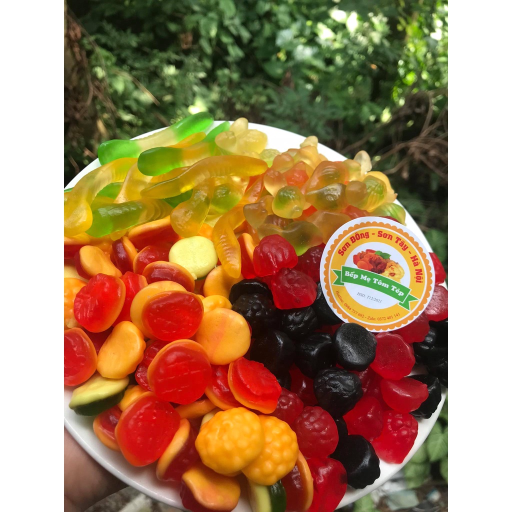 1KG KẸO CHIP BI DẺO TRÁI CÂY ĐỦ VỊ SIÊU NGON DẺO