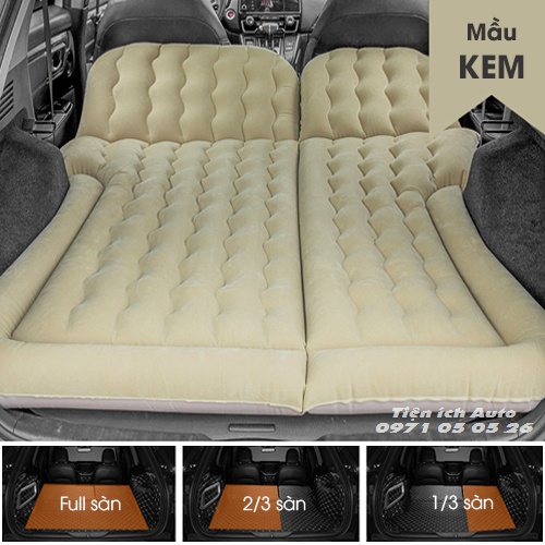 Đệm Hơi, Nệm Hơi, Giường Hơi Ô Tô Cao Cấp, Đệm Hơi Xe SUV, MPV 7 chỗ | tienich auto