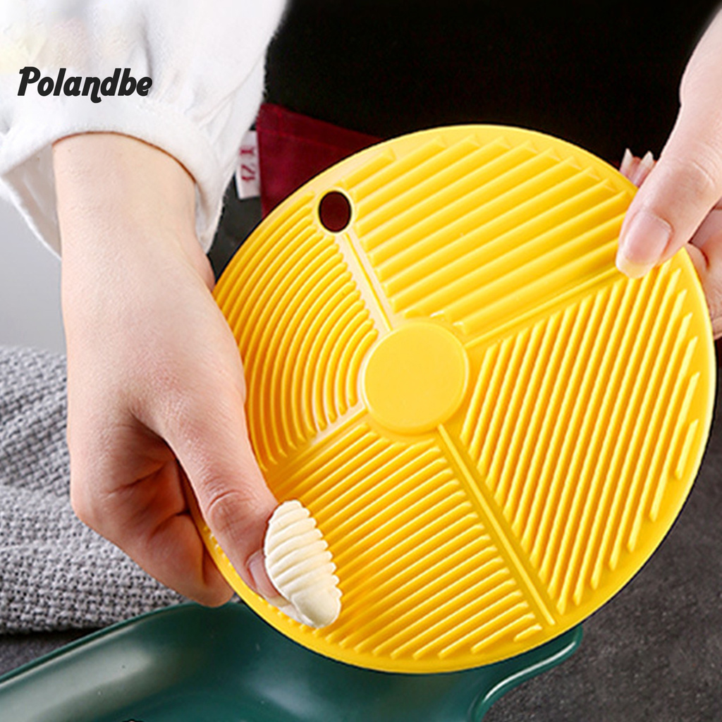 pe Dough Mold Non-stick Wear-resistant ABS Kitchen Dense Line Surface Dough Press for Home