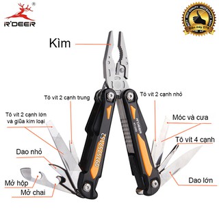KÌM ĐA NĂNG 13 CHỨC NĂNG R'DEER RT-2352