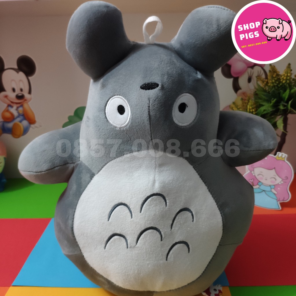 Gấu Bông,Thú Bông TOTORO, Chất Nhung Mền Mịn Cao Cấp PIGSSHOP