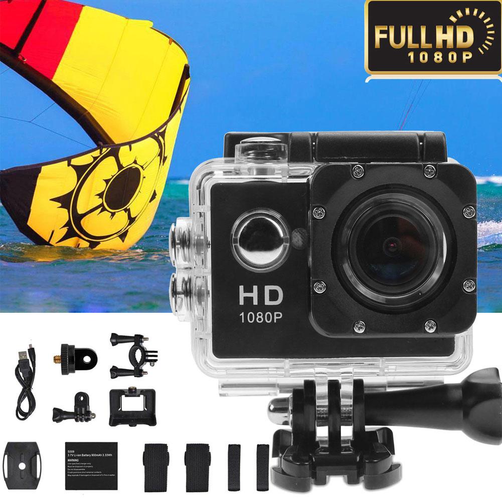 1080P Universal SJ4000 Car Cam Sports Action Camera chống thấm nước 110 ° Full HD Lô