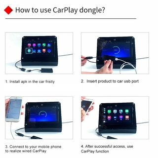 ANDROID ANDROID Bộ Chuyển Đổi Cổng Usb Cho Ios Carplay Trên Xe Hơi