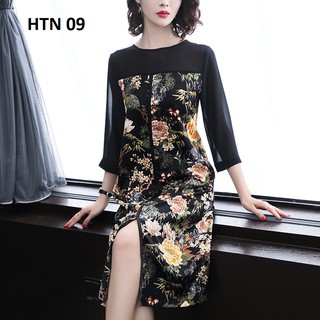 Váy đầm trung niên thanh lịch, nhẹ nhàng, sang trọng