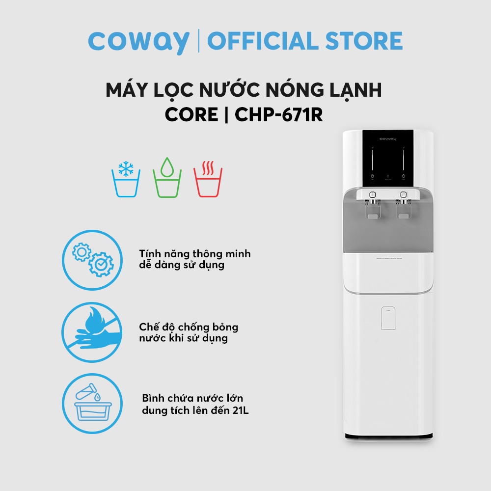 Máy lọc nước Coway Core CHP-671R