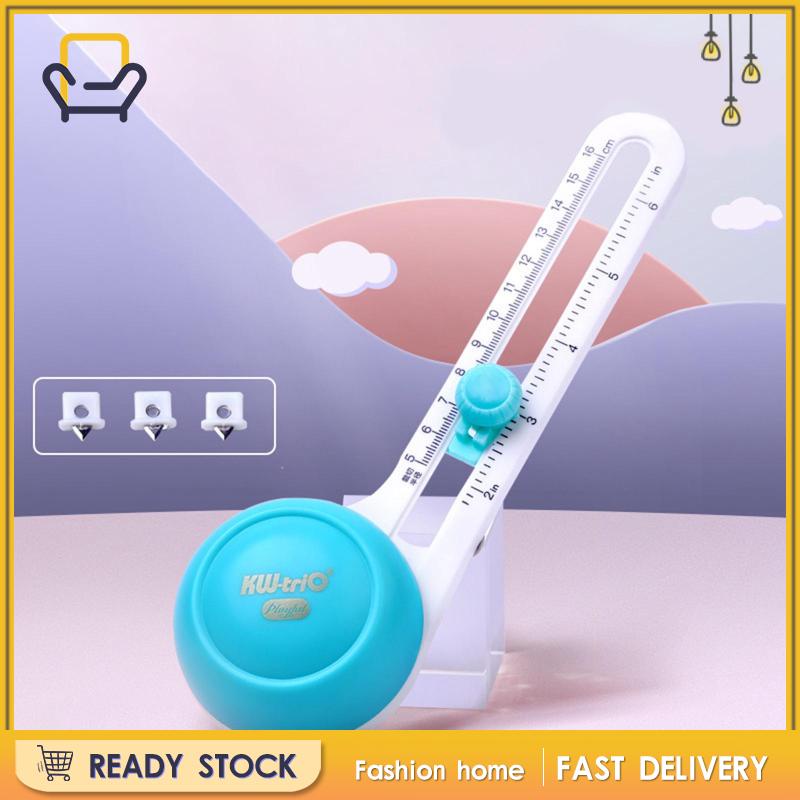 Dao Cắt Giấy Dạng Xoay Tròn Happi2ness
