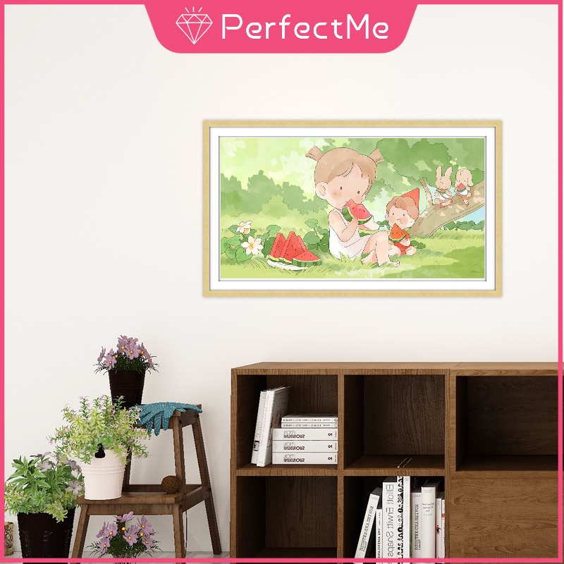 Bộ tranh đính đá 5D họa tiết phong cảnh độc đáo kích thước 50x30cm diy dùng trang trí