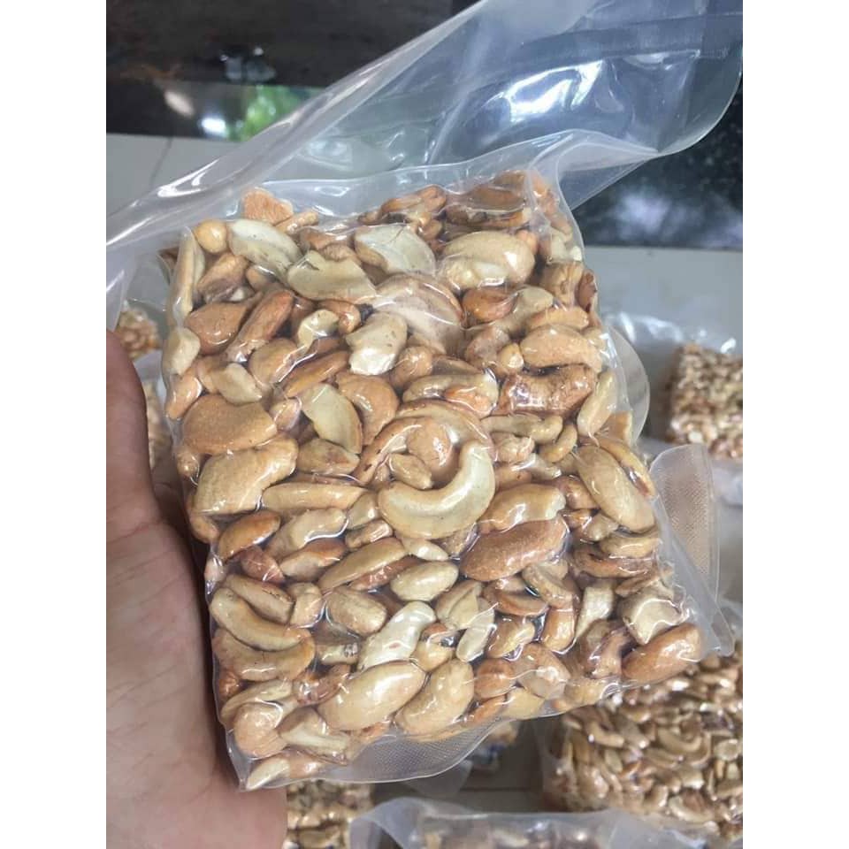 10kg Hạt Điều Rang Muối Bể/Vỡ sạch vỏ lụa