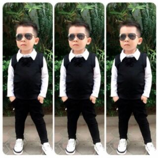 Bộ ghi lê bé trai