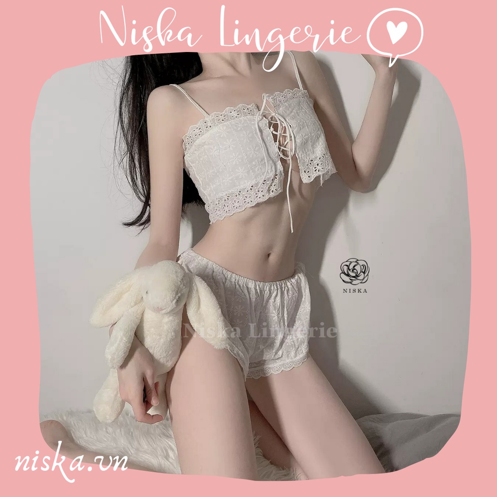 Đồ bộ, đồ ngủ lolita - Mã B104